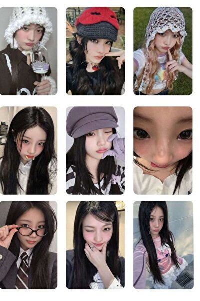 sevimliflower wonhee ILLIT 1 ADET FOTOKART PVC KAPLI 9*6 CM 6 ADET ALINDIĞIND...