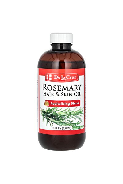 De La Cruz Oil Of Rosemary Blend For Skin & Hair 8 Fl. Oz.
