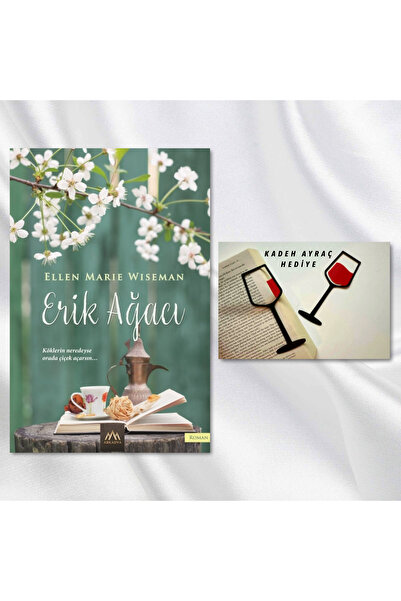 Arkadya Yayınları ERİK AĞACI / KADEH FİGÜRLÜ KİTAP AYRACI HEDİYE