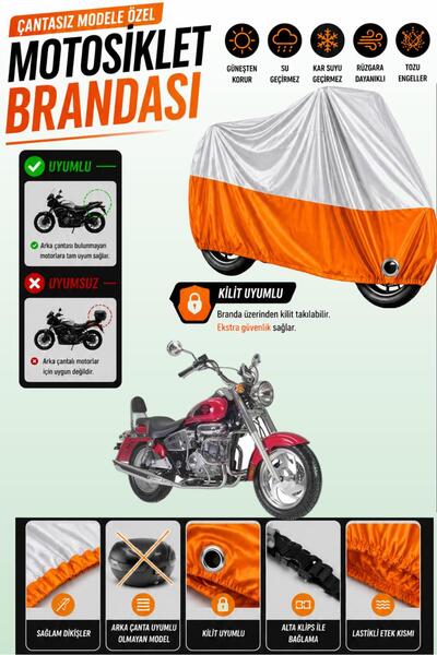 Cemku Twin Top Gray - Bottom Orange Kanuni Caracal 200 Compatible Engine Cove...
