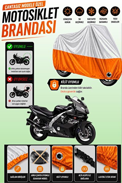Cemku Twin غطاء محرك ياماها YZF 600 R ثندركات متوافق مع اللون الرمادي العلوي ...