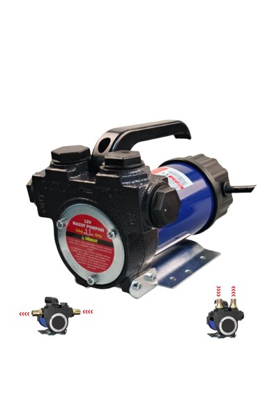 CMC Çift Giriş Çıkışlı Yakıt Aktarma Pompası 12V - 400W