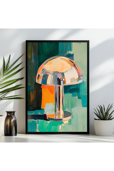 LudenHome Mutfak Tasarımlı Çerçeve Görünümlü Mdf Tablo 20 x 30 CM