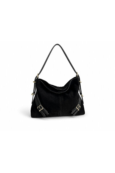 PaminBags Aksesuar Real Suede Leather Buckle Casual Bag Pmn0059