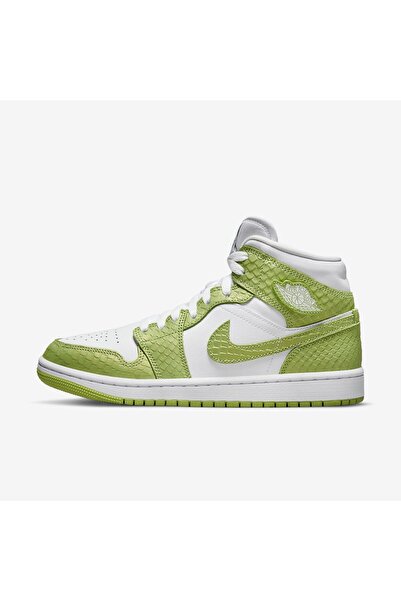 Nike Air Jordan 1 Mid Green Python
