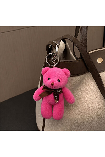 betüslesin Plush Teddy Bear Keychain 12 cm - with 7 Color Options