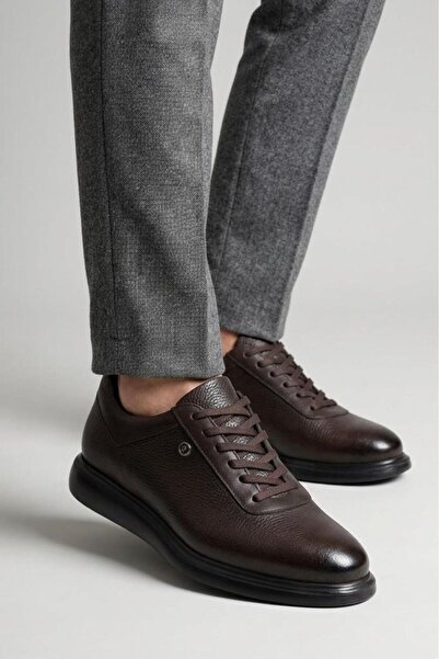 PİSAGOR Ps-1795 Men's Genuine Leather Sneakers & Sports Shoes