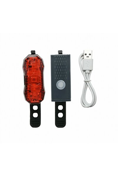 FOXMAG24 Headlight with brake light and USB charging, powerful illumination a...