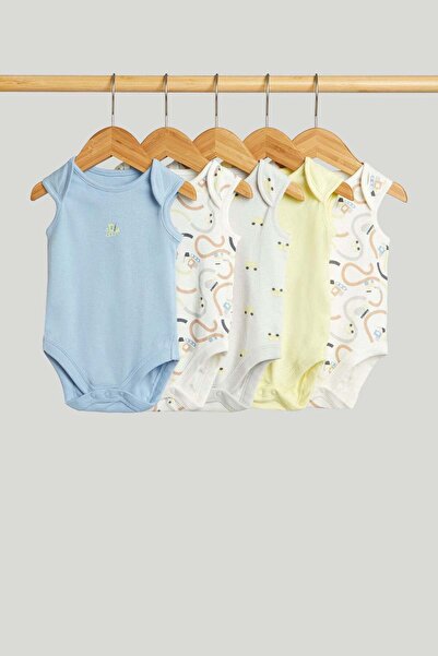 MOTHERCARE 5 قطع من بدلات السيارات بدون أكمام