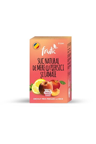 Biocat Suc de mere cu piersici și lămâie, Bag in Box 2L
