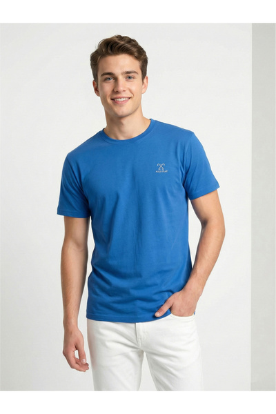 Polo Play By Styli Men Cotton Crew Neck T-Shirt
