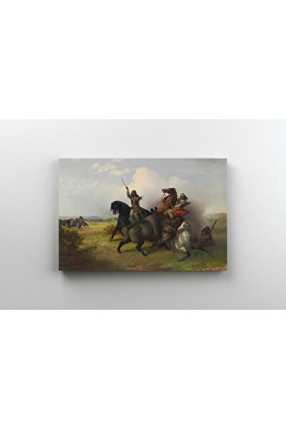 Efect Canvas Tablou Canvas - John Mix Stanley - The Buffalo Hunt