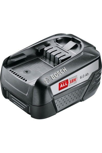 Bosch Acumulator 1600A00DD7, 18V, 6.0Ah, Li-Ion, Negru