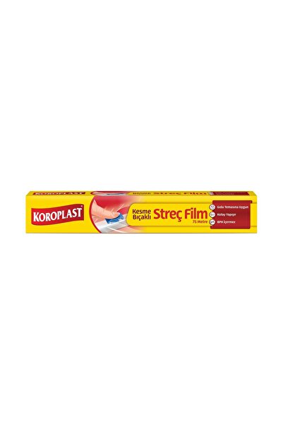 Koroplast فيلم قابل للتمدد بطول 75 متر مع شفرة قطع