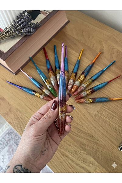 Bayka Handmade ÖZEL ÜRETİM YAZ KONSEPTLİ TIĞ SETİ (12 ADET)