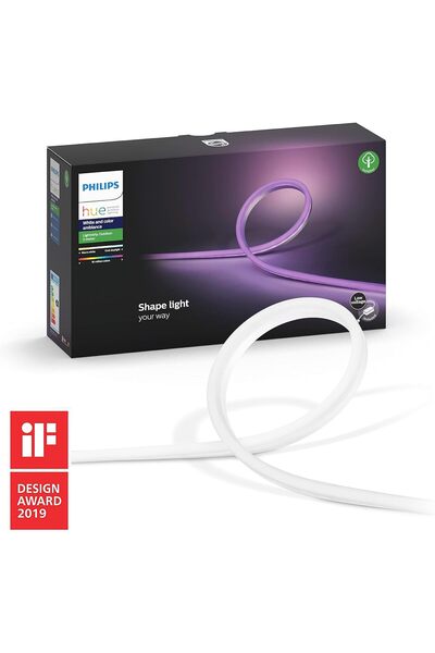 Philips Hue Outdoor Renkli Akıllı Led Şerit, 5 metre aydınlatma
