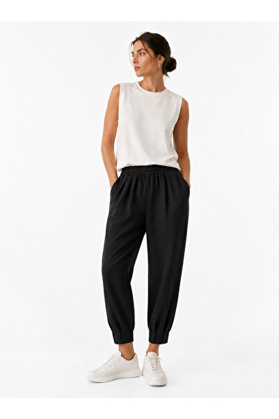 muslinatelier buyuk beden jogger pantolon