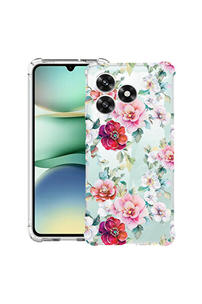 bestcase Αντικραδασμική Θήκη για Honor 400 Lite, Φλοράλ - Σχέδιο Καμέλιας, 20...