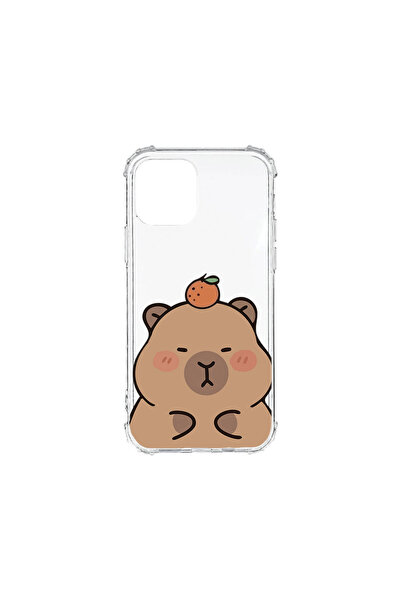 bestcase Husă Antișoc pentru Apple iPhone 12 / iPhone 12 Pro, Capibara Drăguț...