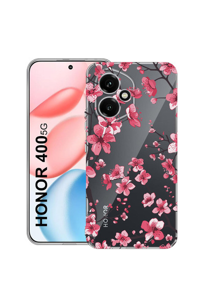 bestcase Husă Antișoc pentru Honor 400, Florală - Floare de cireș, 2041147 AS...