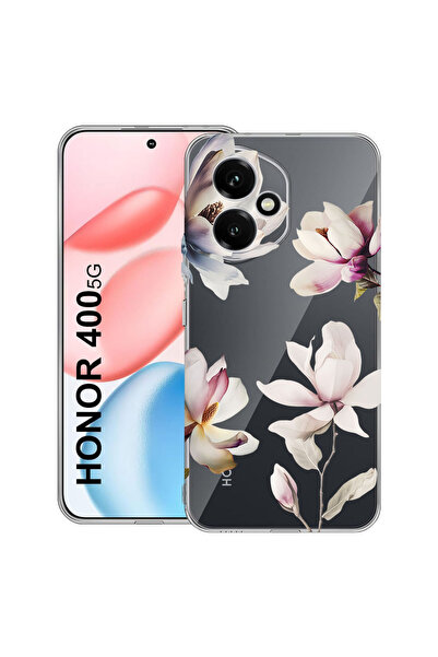 bestcase Αντικραδασμική Θήκη για Honor 400, Φλοράλ Σχέδιο Μανόλιας, 2041147 A...