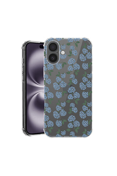 bestcase Αντικραδασμική Θήκη για Apple iPhone 17, Φλοράλ - Σχέδιο Ορτανσίας, ...