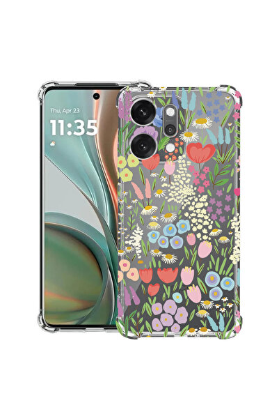 bestcase Husă Antișoc pentru OPPO Reno14 F / FS, Florală - Lalea Colorată, 20...