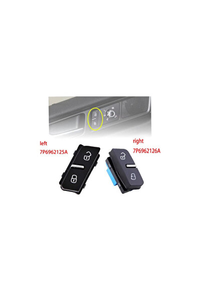 Aftermarket Buton de blocare/deblocare uși stânga+dreapta VW Touareg 2011-2018