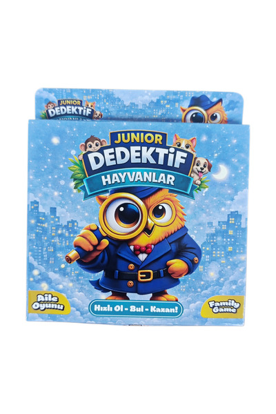 Brother Toys Junior Dedektif Hayvanlar Oyunu Dikkat Hafıza Ve Mantık Aile Oyunu