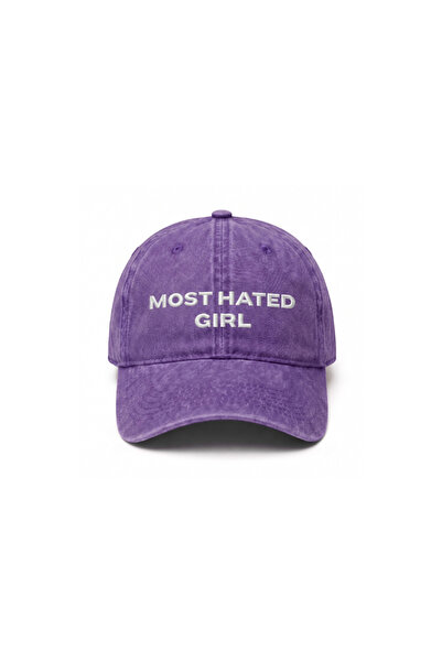 Tresore Șapcă brodată și lavabilă „MOST HATED GIRL” / Șapcă de baseball broda...