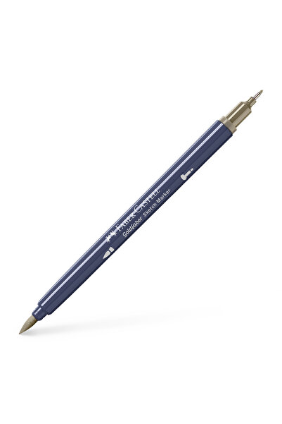 Faber Castell Маркер за скициране с два върха, топло сиво V 274, Голдфабер Фа...