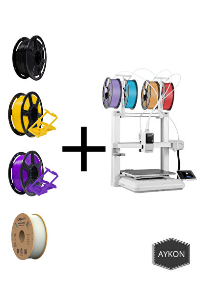 Anycubic Kobra x 3D Yazıcı + 4 Farklı Renk Filament Hediye