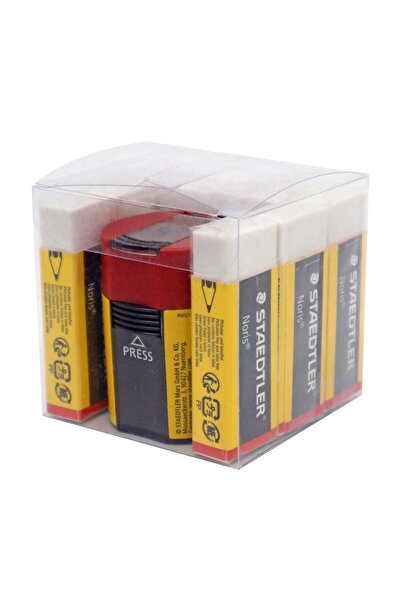 Staedtler 10 pcs Eraser with Sharpener Set