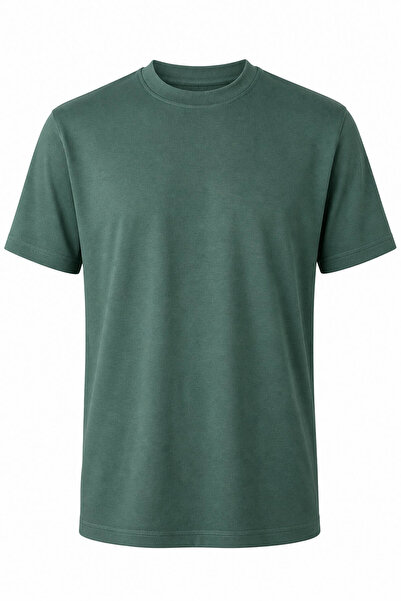 trender تي شيرت رجالي من Basic Modal Octavian Green 226-35