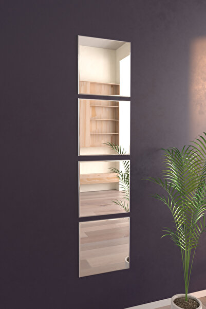 Ayna 25x25 4 Adet Gerçek