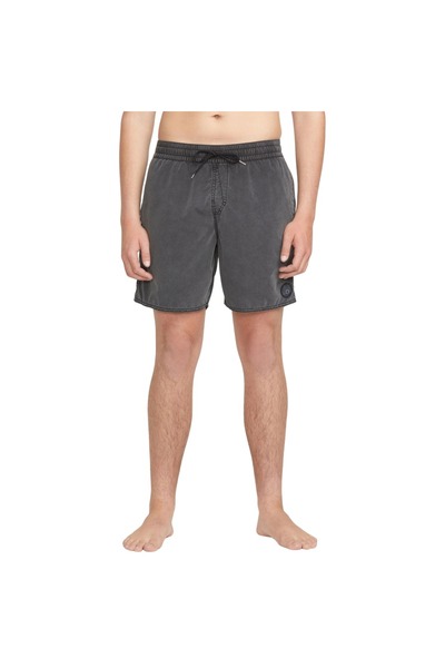 Volcom CENTER TRUNK BOARDSHORTS 17 ΜΑΥΡΟ S