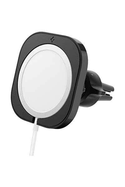 Spigen MAGFIT Apple MAGSAFE Suport încărcător auto negru