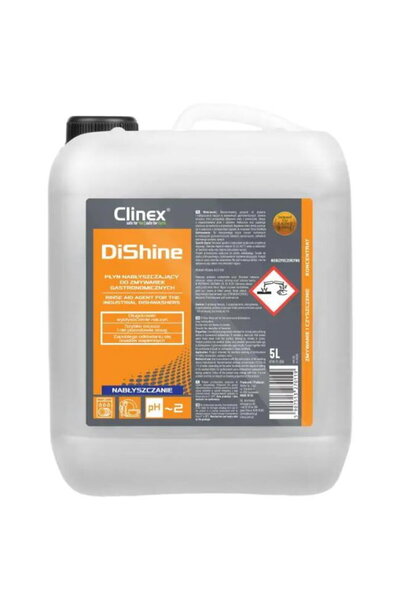 Clinex DiShine, 5 litri, lichid de stralucire pentru masini de spalat vase