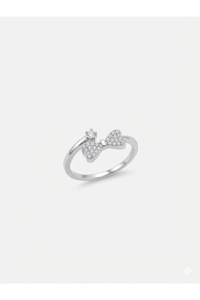 magicool Sweet Bow Design Stone Ring - Yz0221-1