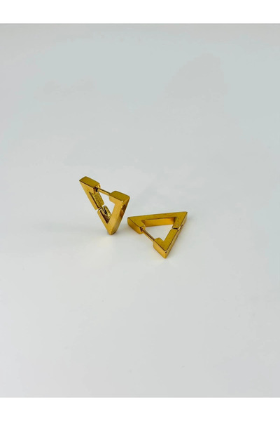 EASERA TİCARET Steel Men's Earring Diameter (9 mm) Thickness (3 mm) - Ekp0020