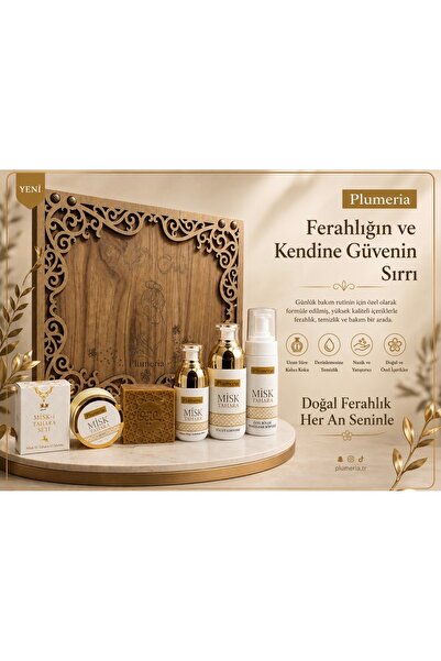 Plumeria Misk Tahara Kadın Bakım Seti