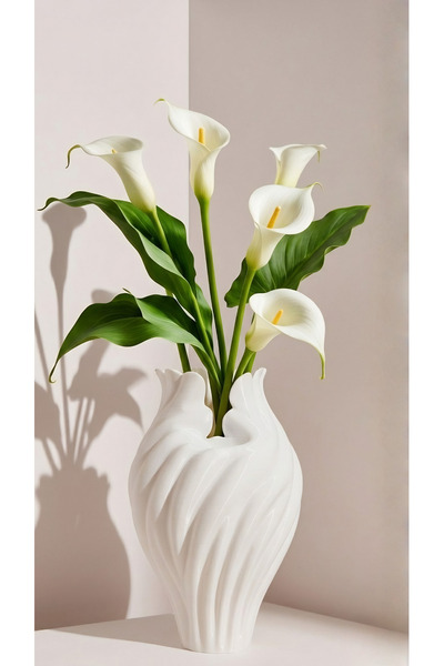 END Design Vază decorativă Bohemiană din Bioplastic – Accesoriu artistic pent...