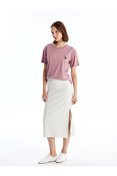 LC Waikiki Women's Slim Fit Straight Skirt