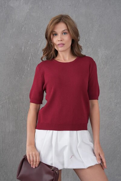 Park Karon Ženska bluza od pletiva od premium pređe sa okruglim izrezom 12273