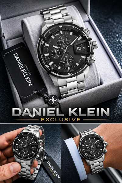 Daniel Klein Exclusive Men's Watch Steel Band Japanese Movement Stylish Gift ...