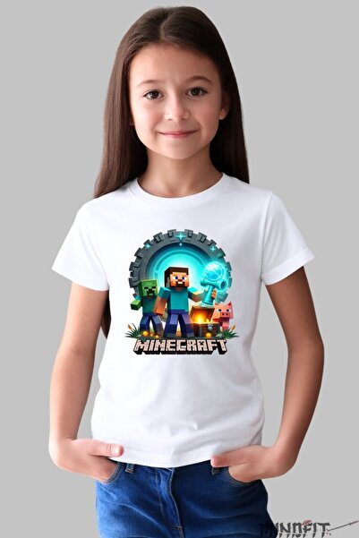 GILDAN Tricou Minecraft Kendama Portal Energizant