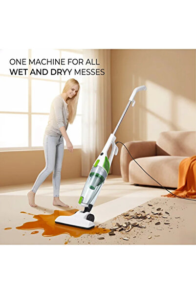 Yallabena 2-in-1 Portable Upright & Handheld Vacuum Cleaner - Lightweight Sti...