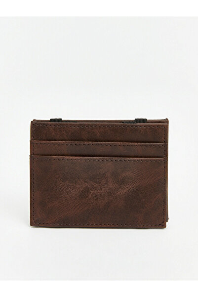 LC Waikiki Ozmarka New Season Genuine Leather Men's Card Holder