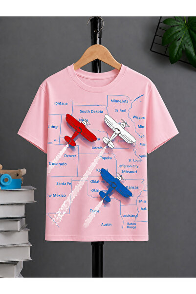VODEXA Tricou oversize unisex TAYYARE imprimat, 100% bumbac, croială conforta...