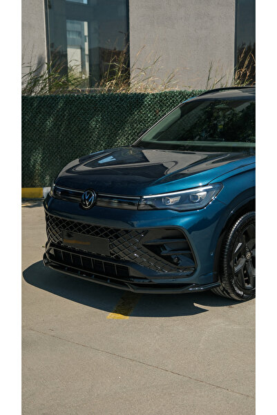 TMZ Garage Volkswagen Tiguan R-Line 2024+ Uyumlu Ön Lip | Premium Ön Tampon E...